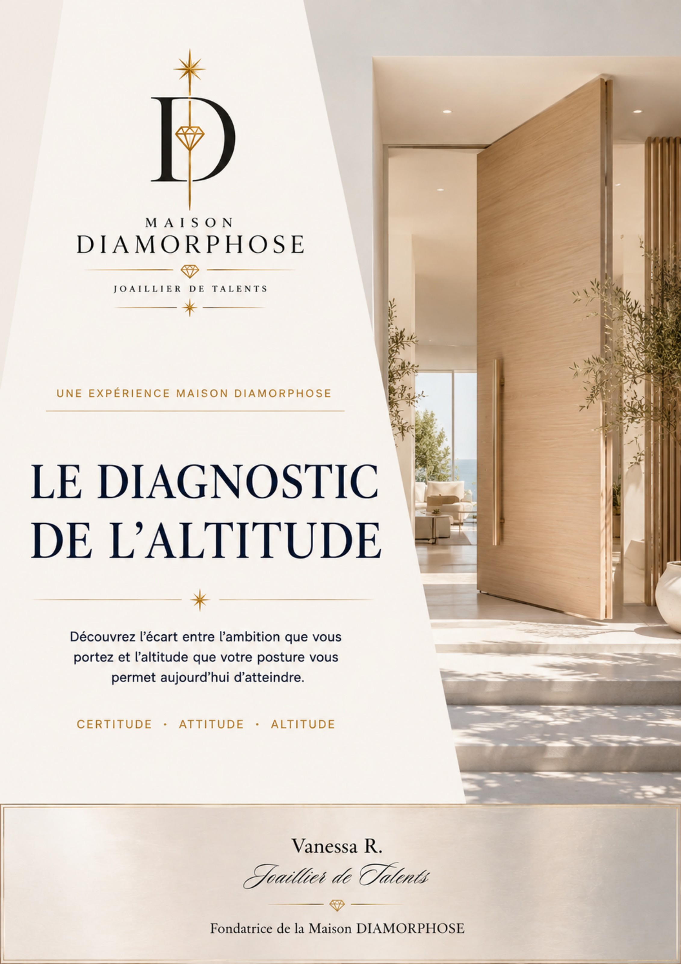 Couverture du Diagnostic de l'Altitude, édition Maison DIAMORPHOSE